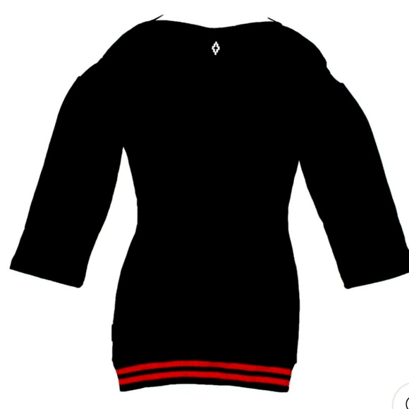 🌟NWT🌟 MARCELO BURLON 🌟 🇮🇹 “Love till the End” LUX Sweatshirt Dress SZ S/M - Picture 3 of 11